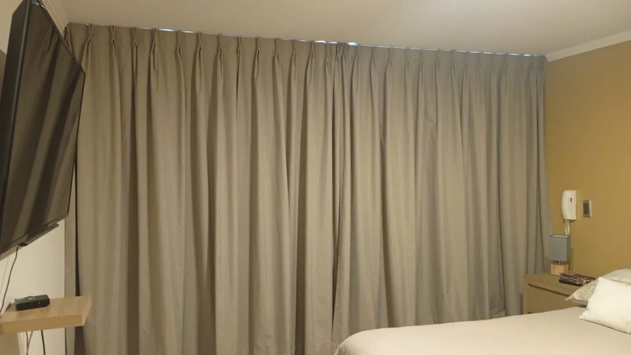 Cortinas voile escritorio