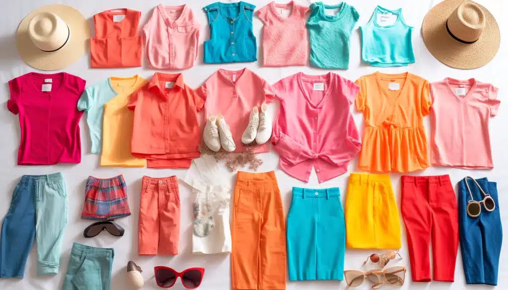 estilo de verano en ropa